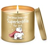 GoMelley Gute Besserung Geschenke für Frauen, Kerze in Spruch, Mutmacher Geschenk für Freundin, Motivationsgeschenke für Läufer, Aufmunterung Geschenke, Entspannung Geschenk (266ml)