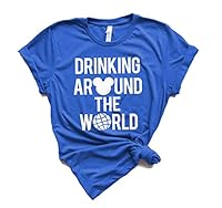 Algopix Similar Product 1 - Drinking Around the World Tshirt for