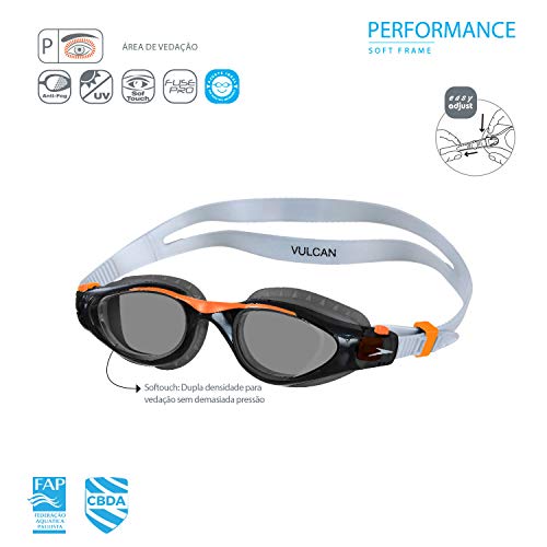 Speedo Óculos de Natação,Único, Onix Fume