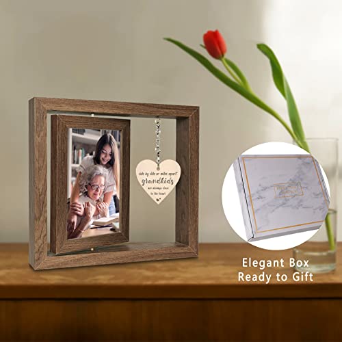 Eyitupc Side By Side Or Miles Apart Grandkids Are Always Close To The Heart Picture Frames Grandparents Grandma Grandpa Birthday Gifts From Grandchild #TOP1