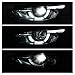 HECASA LED Headlight Pair Compatible with 2013-2016 Mazda CX-5 With AFS Adaptive Front Lighting System Headlamp W/AFS DRL Day Running Light Clear Lens Replacement for KA0G51030C KA0G51040C