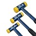 Wiha 80290 Medium Hard Dead Blow Hammer Set, 3-Piece