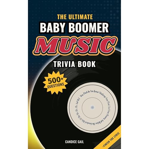 The Ultimate Baby Boomer Music Trivia Book Audiolibro Por Candice Gail arte de portada