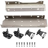 iiLentes Rear Frame Repair Channels and leaf spring shackles hangers For Ranger 1993-2004