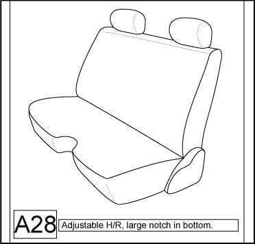 Durafit Seat Covers, Made to fit - 2009-2014 Tacoma Bench Seat, with Side airbags in Seats. Adjustable 3 headrests Gray Automotive Velour