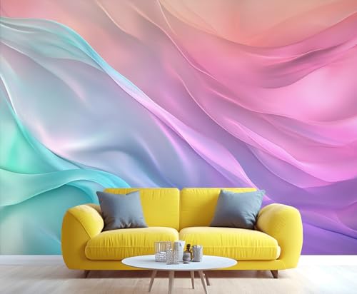 Modern Wall Mural Bedroom - 79" x 79" Mural, Ombre