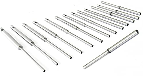 14 pcs Sioux Valve Seat Grinder Straight pilots Grinding Stems Hardened (top 0.385