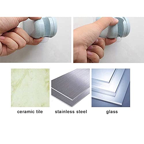 Soporte de ducha ajustable y autoadhesivo de ABS resistente para baño sin perforación 5