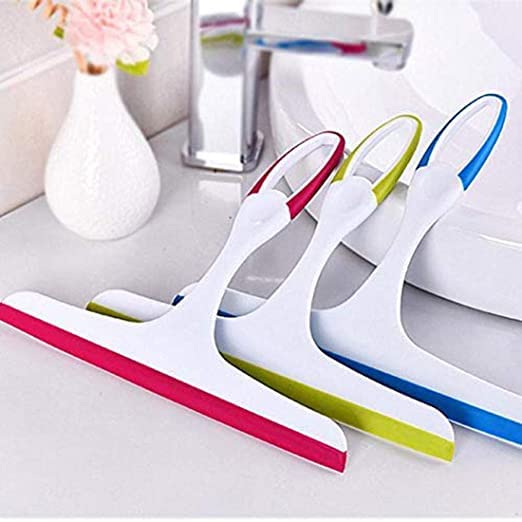 REDLIN Car Wash Wiper Windshield and Kitchen Table & Platform Cleaning Wiper Soft Silicone Handle (Color May Very) (Set of 3 Pc) Car-image-24