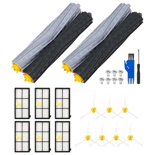 XOTCMHG Compatible con IRobot Roomba 860, 865, 870, 880, 896, 960, 966, 971, 976 Y 980, Aspiradora Robot, Cepillo Lateral Principal, Filtro HEPA, Accesorios For Aspiradora.
