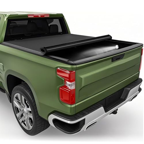 TNMT Soft Roll-up Truck Bed Tonneau Cover Compatible with 2004-2006