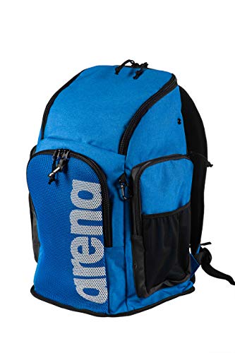 arena Team Backpack 45 Grande Zaino da Nuoto e Piscina, Zaino da Viaggio Sportivo per Palestra e Tempo Libero, Zaino da Mare con Sacca da Nuoto per Indumenti Bagnati e Fondo Rinforzato, 45 Litri