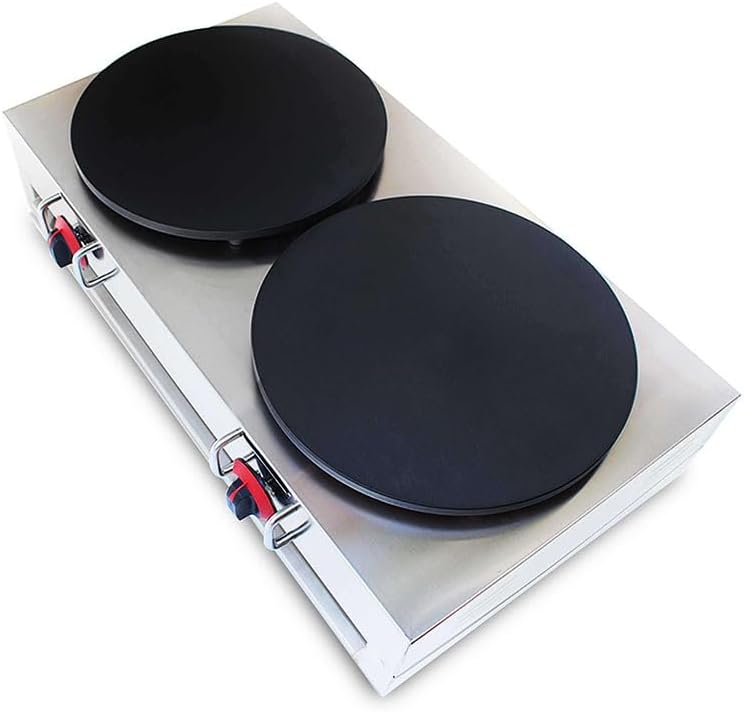 Double Head LPG Gas Crepe Machine Crepe maker