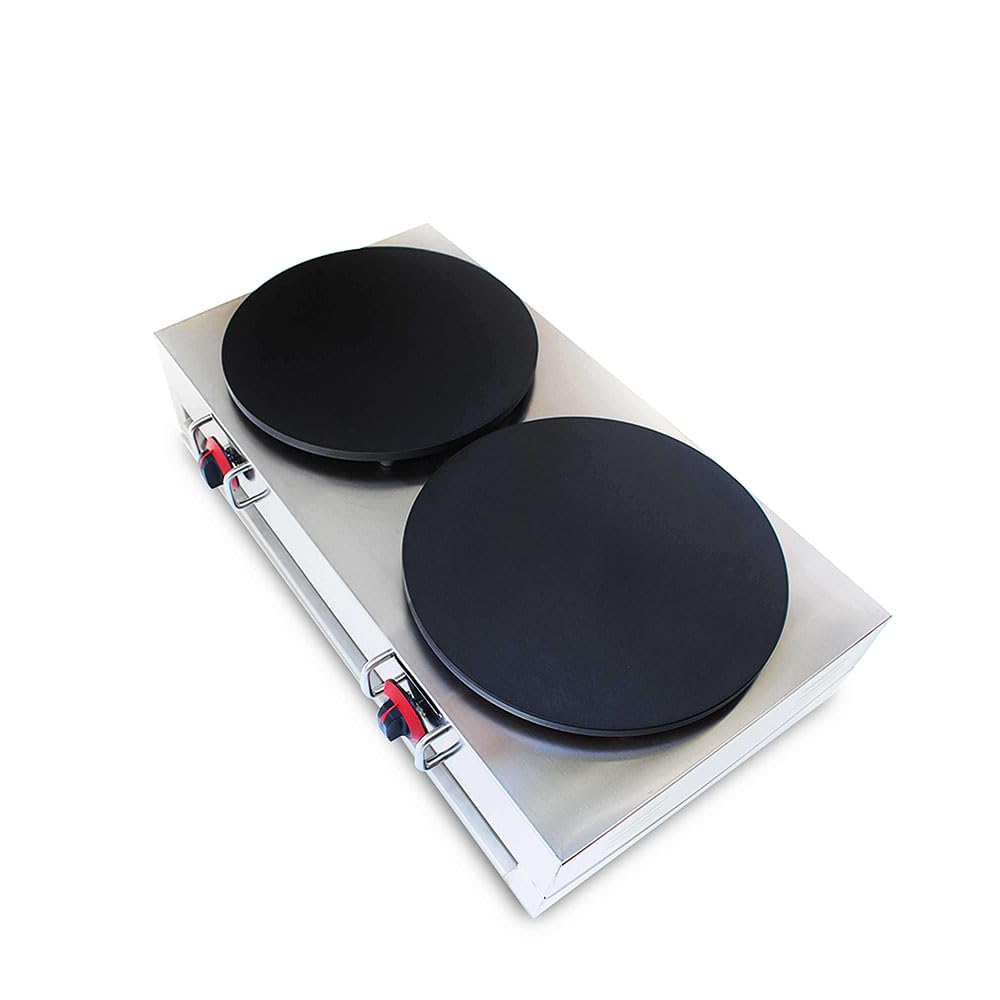 Double Head LPG Gas Crepe Machine Crepe maker