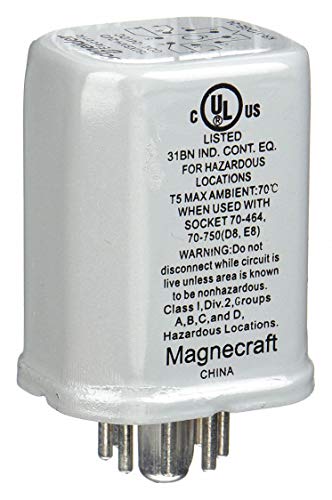 Hermetically Sealed Relay, 8 Pins, 24VDC