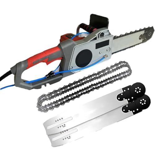 MLYYYDSS Handheld Brushless Chainsaw, Electric Concrete Chain Saw, Diamond Chain