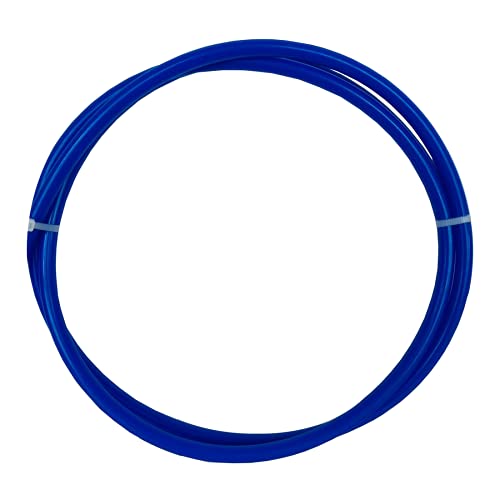 Preisvergleich Produktbild Wasserschlauch, Kühlschrankschlauch, Wasserzulaufleitung, für Side by Side Kühlschrank / Aquarium / Umkehrosmoseanlage 1-20 Meter 1 / 4" (Blau, 2 Meter)