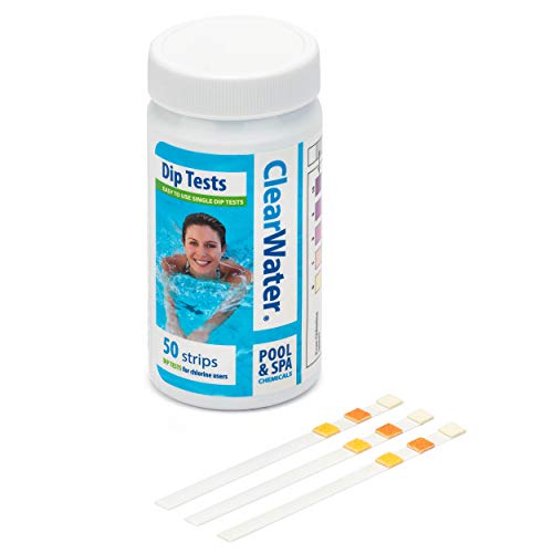 Clear water Hot Tub, Pool Strips x 50-3 in 1, Measures Chlorine - Image 3