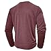 YSERB Men's Long Sleeve Henley Shirts Lightweight Pullover Shirt Comfort Casual Fashion Button V Neck T-Shirt Basic Clothes Dark Red