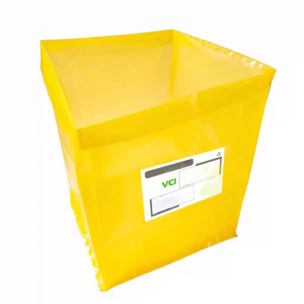 Sacs anti-rouille VCI à fermeture éclair de qualité supérieure 310 x 400 mm jaune x100