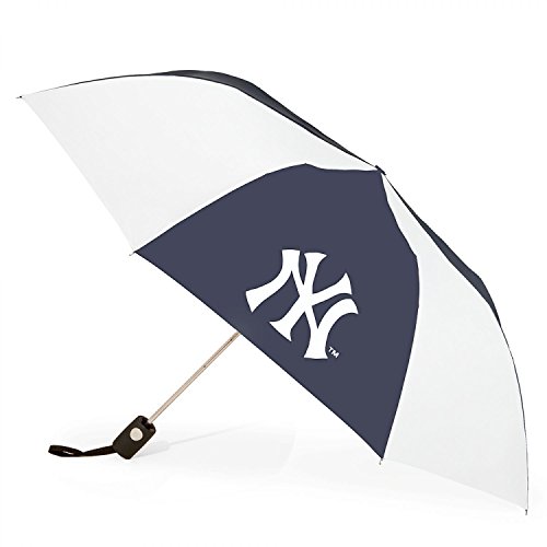 NEW YORK YANKEES MLB AUTOMATIC FOLDING UMBRELLA SIZE ONE