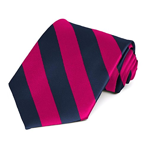 Image of tiemart Men's Striped Tie Standard Length