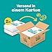 Pampers Baby-Dry Größe 6, 148 Windeln, 13kg-18kg, Bis zu 100% Auslaufschutz & Komfort die ganze Nacht