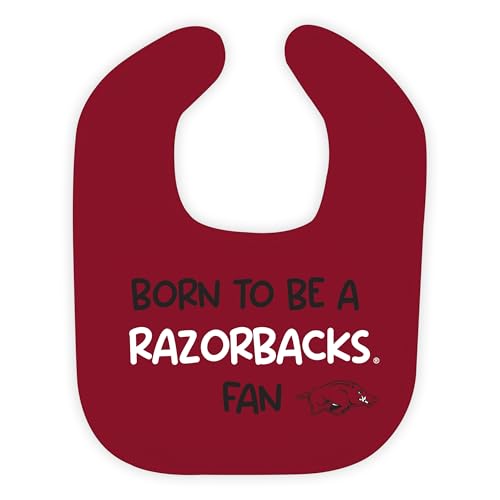 Image of Wee Ones Divine Creations, Toddler Signature Collegiate Born to be a Fan Baby Bib, One Size