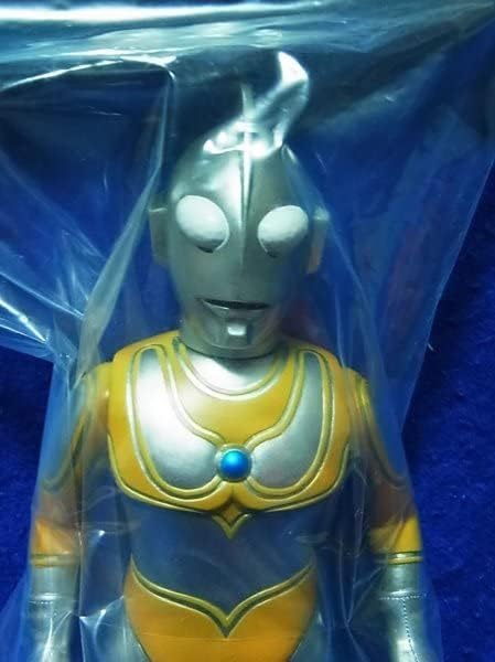 銀河連邦 新マン 光の国/薄 オレンジ ソフビ 帰ってきた やまなや