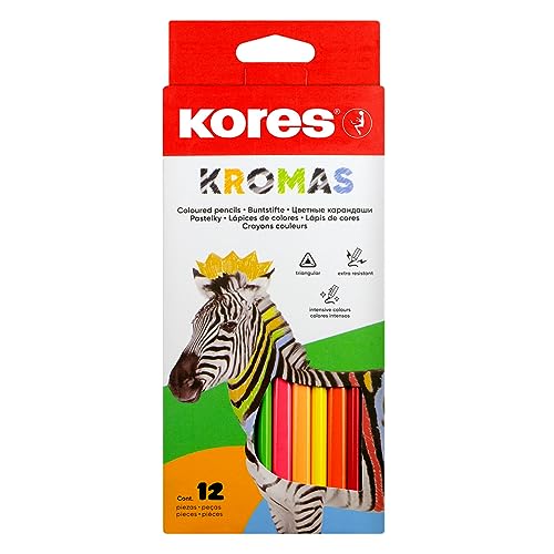 Kores Kromas 12 Crayons de Couleur p