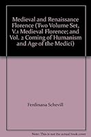 Medieval and Renaissance Florence B001B2S9P4 Book Cover