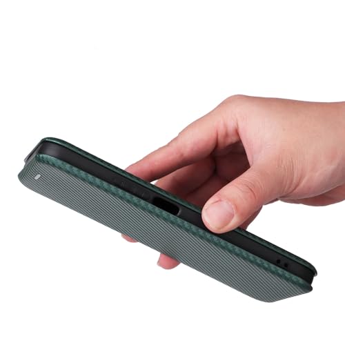 Coque Honor X8B évite les bris d'écran avec son rabat vert - 2