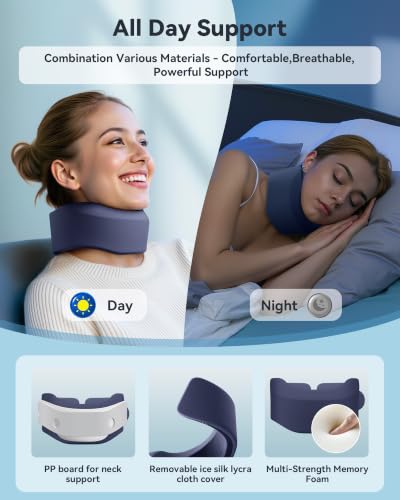 Image of Neck Brace for Sleeping, for Relief Neck Pain and Provide Neck Support