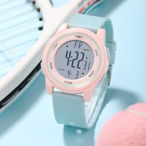Image of V2A Nova X 2810 Digital Watch for Kids & Teens | Large Easy-Read Display | Alarm Stopwatch Backlight | TPU Sport Strap | 30M Water Resistant | Boys Girls Everyday Watch
