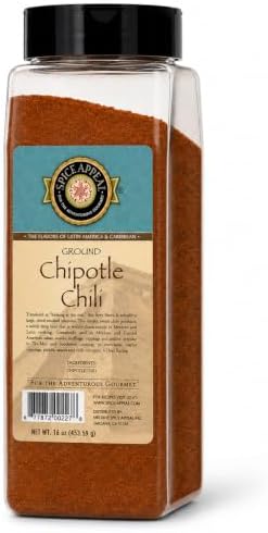 Spice Appeal Chipotle Chili Ground, 16 Ounce