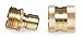 Quick Connector Set, M/F, GHT, Brass