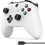 Wireless Controller for All Xbox One Models Xbox Series X/S/Xbox One/Xbox One S/One X (White)