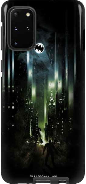 Skinit Pro Phone Case Compatible with Galaxy S20 Plus - Officially Licensed DC Comics Batman Ready for Action Design