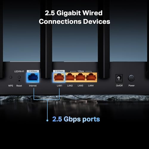 TP-Link Archer BE6500 Dual-Band Wi-Fi 7 Router (Archer BE400) | Dual 2.5 Gbps Ports USB 3.0 | Covers up to 2,400 Sq. ft and 90 Devices | Quad-core CPU| HomeShield, Private IoT for Network Security - Image 6