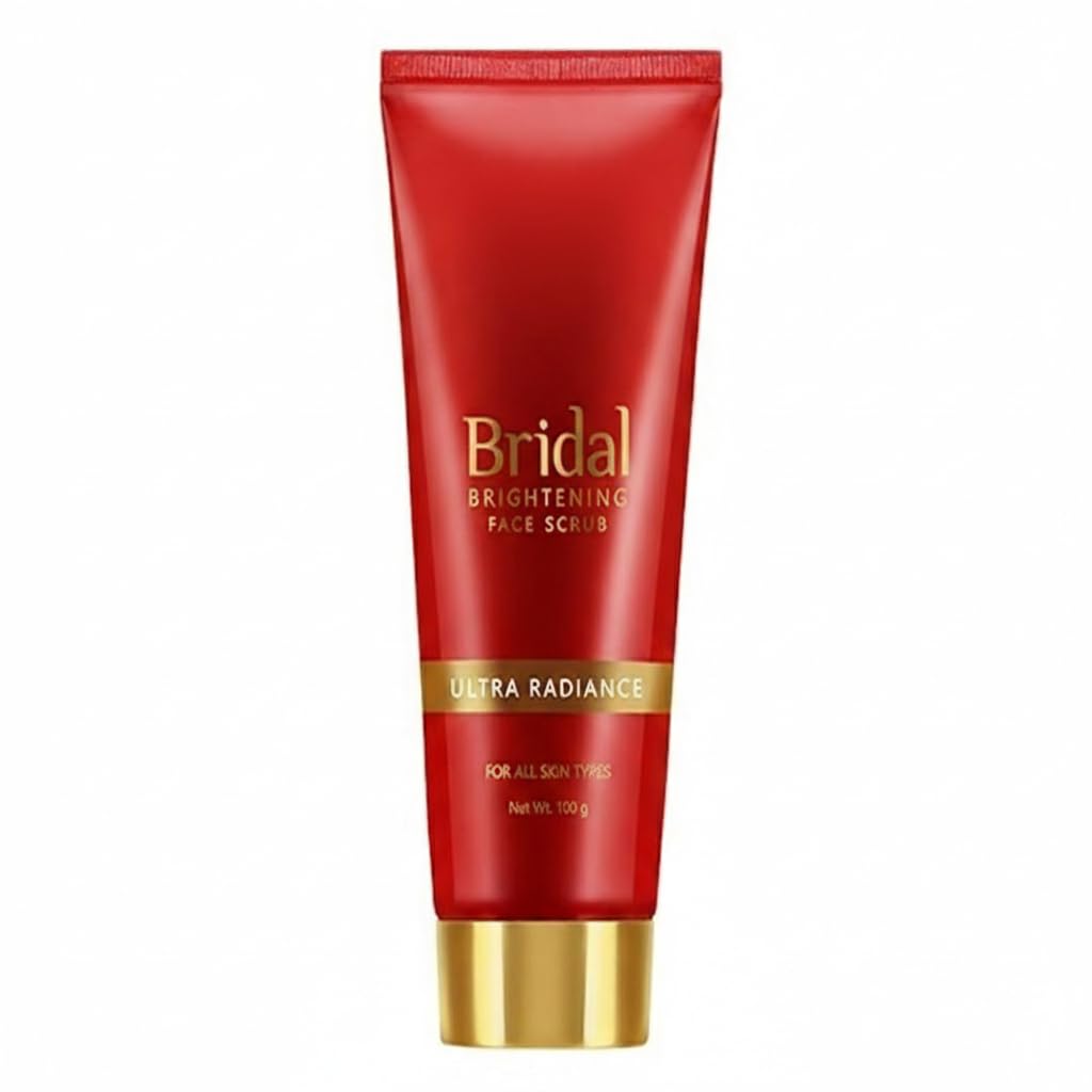 Brightening Face Scrub – Exfoliating Facial Scrub for Glowing Skin – Deep Cleansing Face Exfoliator for Smooth Radiant Skin – Gentle Polish for All Skin Types