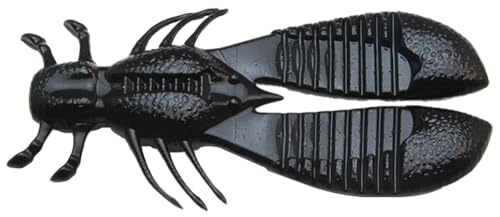 レイドジャパン(Raid Japan) EGU CHUNK (エグチャンク) 4インチ 068.ブラック (EC-068-BLACK) 1枚目