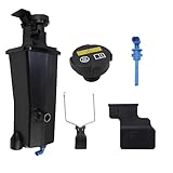 17137787039 Engine Coolant Overflow Recovery Reservoir Tank with Sensor & Cap for BMW X3 2001-2006 X5 2001-2005 323Ci 323i 325Ci 325i 325xi 328Ci 328i 330Ci 330i Replaces 17117573781 603-535 603535