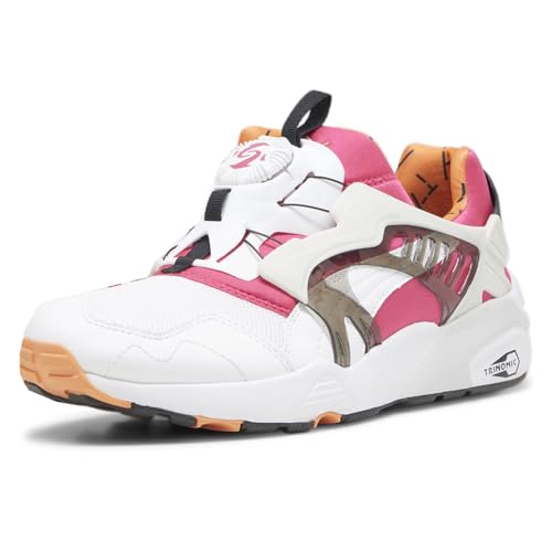 PUMA Mens Disc Blaze Og Lace Up Sneakers Shoes Casual - White2