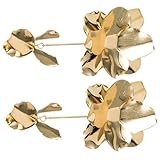 Ipetboom Pendientes Colgantes de Aleación Chapados en Oro, Geométricos y Largos, 1 Par, Llamativos para Mujer, Joyería Ligera y Cómoda, Uso Diario y Viajes