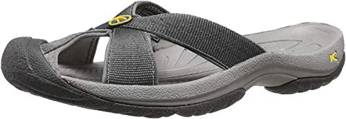 KEEN Women's Bali Sandal, Magnet/Neutral Grey, 9 B - Medium
