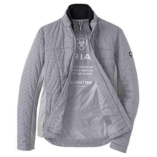 ARIAT Womens Volt 2.0 Reflective Jacket Coat, Silver, Medium US - image 2