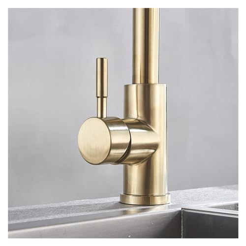 Grifo de cocina de níquel cepillado con acabado sofisticado y diseño moderno de alta durabilidad 5