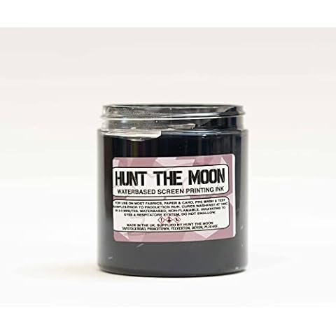 Hunt The Moon Tinta de Serigrafía de Agua Negra 240 ml Cover