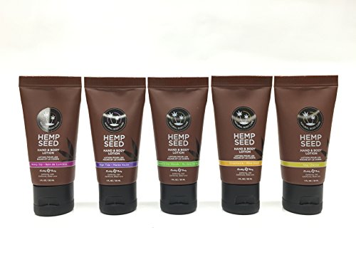 Earthly Body Hand and Body Lotion - Five Scent Travel Pack