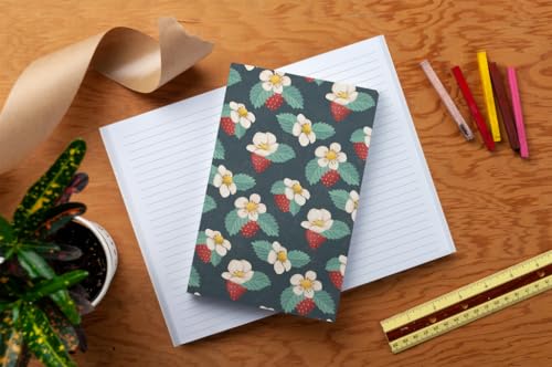 Carnet de notes DENIK Strawberries avec reliure layflat à plat pour l'écriture - 3